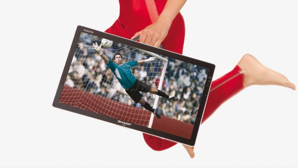 Sharp Aquos Wireless Lifestyle, televisor portátil con trampa