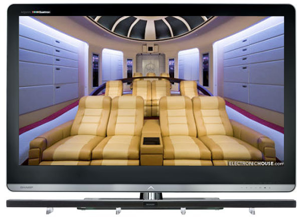 Sharp HT-SL70, barra de sonido muy delgada con subwoofer