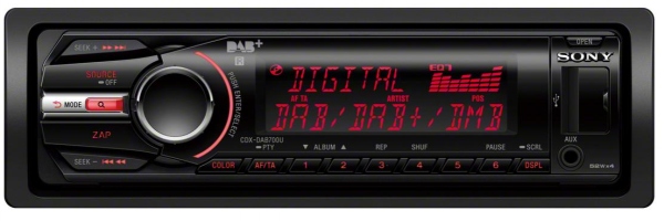 Sony CDX-DAB700U, un radioCD con USB y sintonizador DAB
