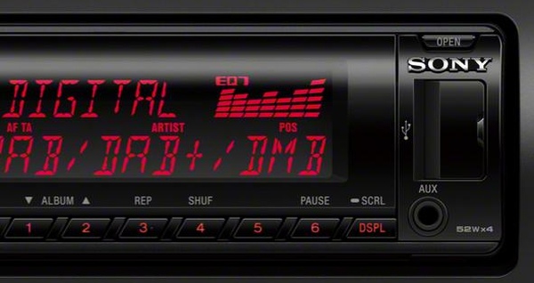 Sony CDX-DAB700U, un radioCD con USB y sintonizador DAB 2