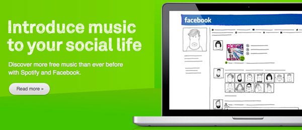 Spotify sin lí­mites 6 meses, pero tienes que ser de Facebook