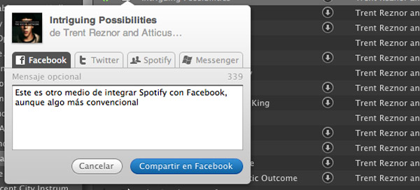 ¿Cómo funciona Spotify en Facebook? 3