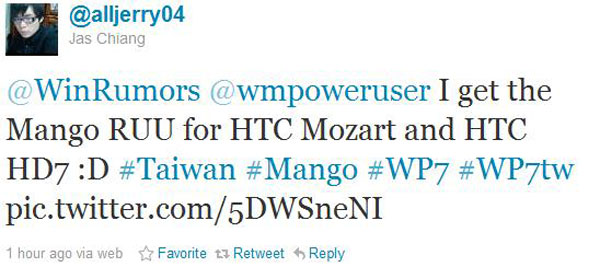 Windows Phone 7.5, disponible por fin en Taiwán 2