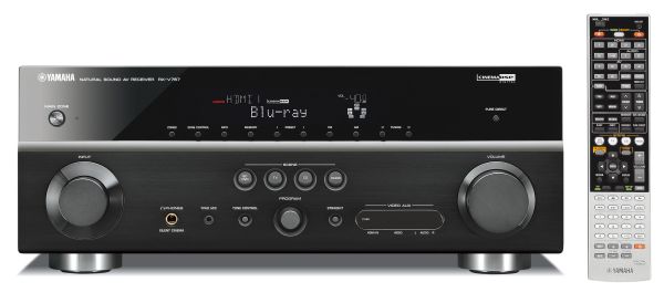 Yamaha RX-V1067, receptor multicanal compatible 3D