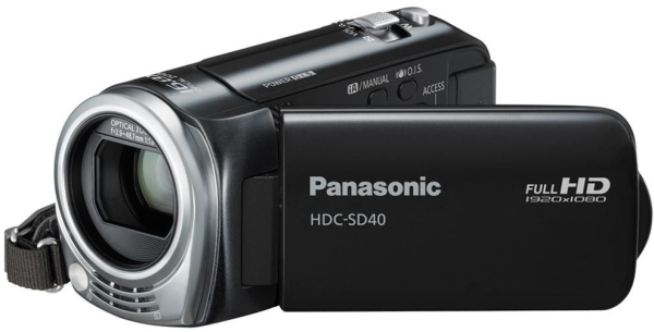 Panasonic HDC-SD40 videocámara de iniciación bien dotada 2