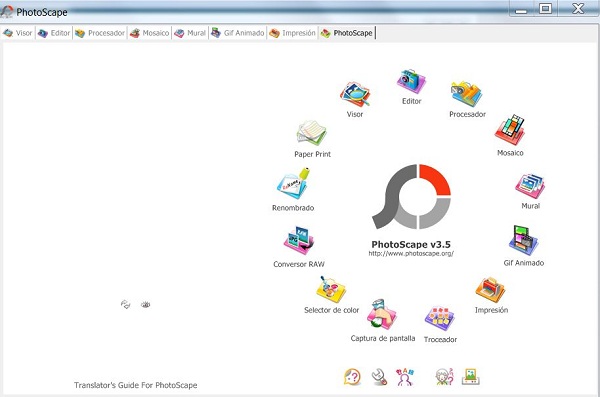 PhotoScape 3.5, editor gratuito de fotos e imágenes 2