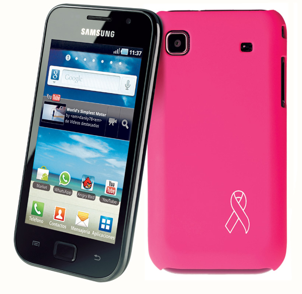 Samsung Galaxy S SCL Pink Ribbon, contra el cáncer de mama 2