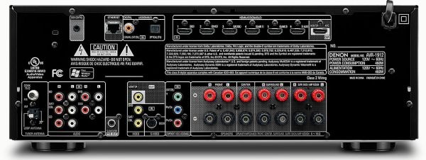 Denon AVR-1912, receptor A/V con AirPlay y 3D 2