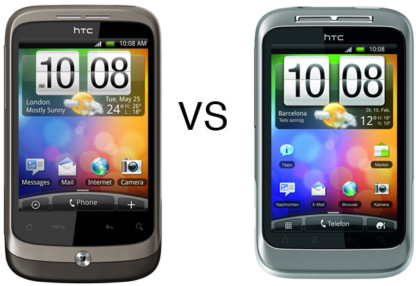 Comparativa: HTC Wildfire vs HTC Wildfire S