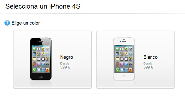 Precios del iPhone 4S libre en España 2
