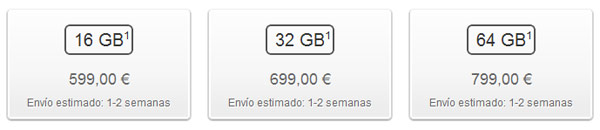 Precios del iPhone 4S libre en España 3