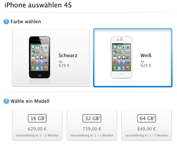 iPhone 4S libre, Apple confirma precios en Europa 2