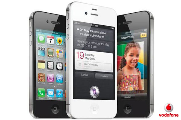 iPhone 4S Vodafone, disponible a partir del 28 de octubre