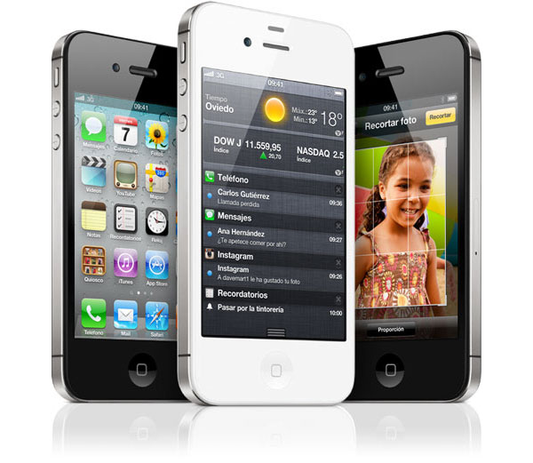 Adaptador microUSB para cargar el nuevo iPhone 4S 2