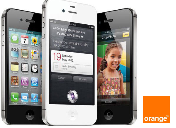 iPhone 4S, precios y tarifas con Orange