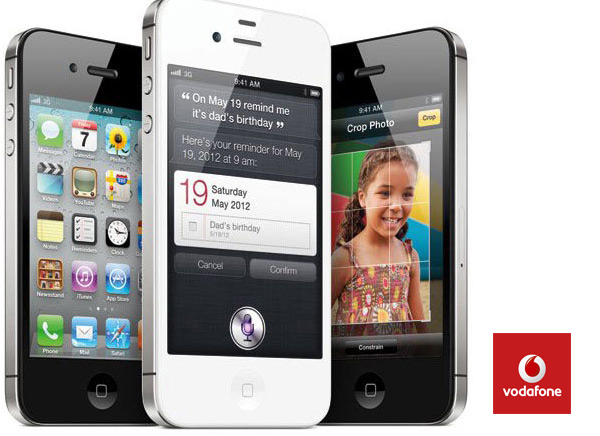 iPhone 4S, precios y tarifas con Vodafone