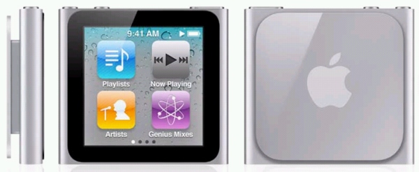 iPod nano, nueva interfaz y pantalla multitouch 2