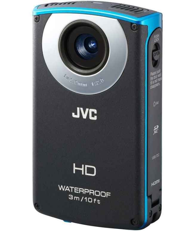 JVC Picsio GC-WP10, videocámara de bolsillo sumergible