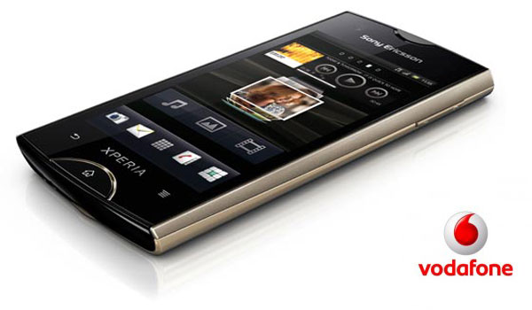 Sony Ericsson Xperia Ray con Vodafone, precios y tarifas