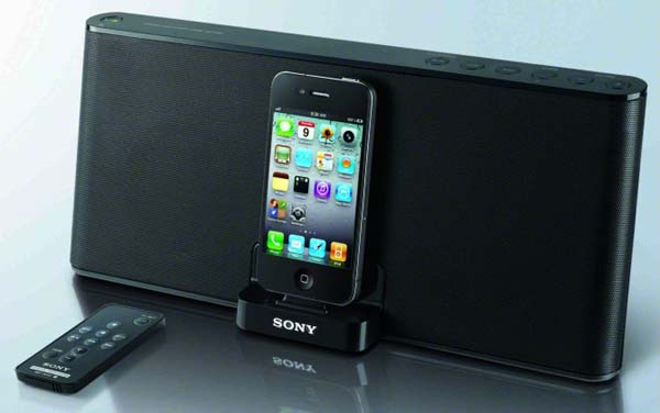 Sony RDP-X30IP, base de iPod portátil con baterí­a recargable