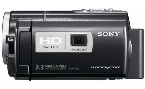 Sony HDR-PJ10, videocámara Full HD con proyector 2