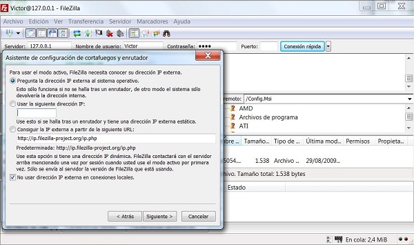 FileZilla, descarga gratis este cliente FTP 2 FileZilla