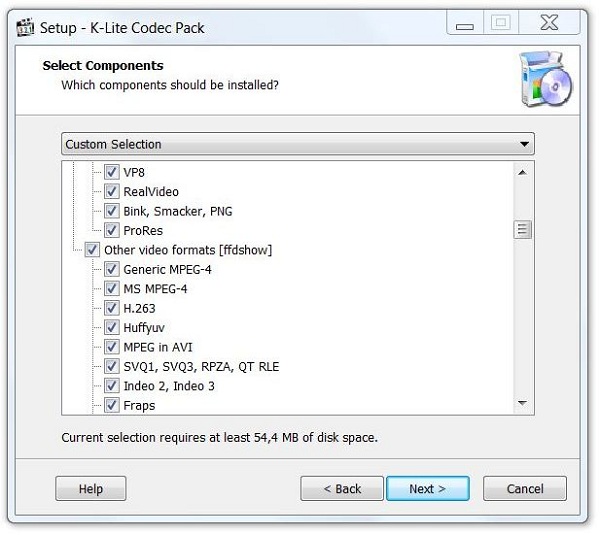 K-Lite Codec Pack, conjunto de codecs para audio y ví­deo
