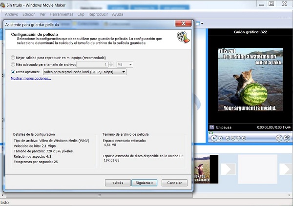 Windows Movie Maker 2.6, descarga gratis este editor de ví­deo