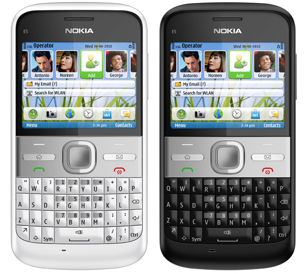 Nokia E5, precios y tarifas con Movistar