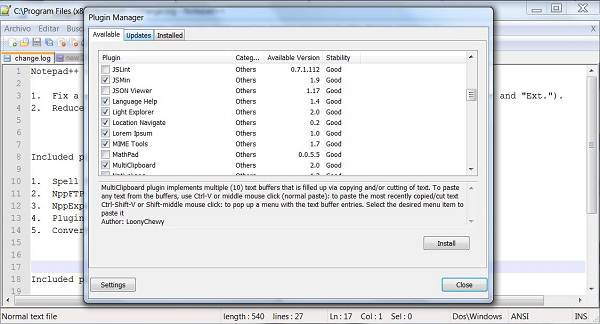 Notepad++, alternativa al bloc de notas con más funciones 2 Notepad++