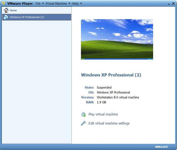 VMware Player, cómo ejecutar otro sistema desde Windows