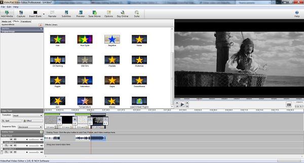 VideoPad Video Editor, potente rival de Windows Movie Maker
