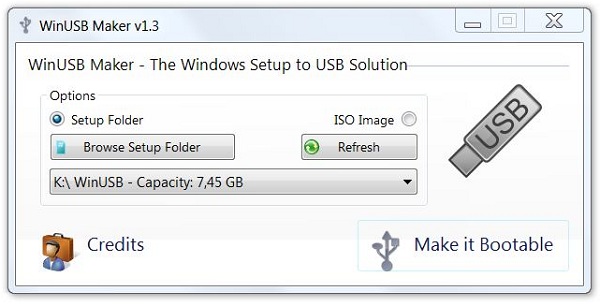 WindowsUSB Maker, instala Windows en un portátil sin DVD