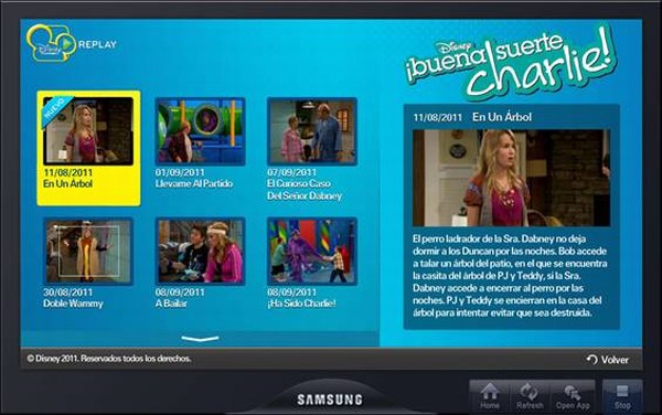 Disney Channel Replay ya disponible en los televisores Samsung Smart TV
