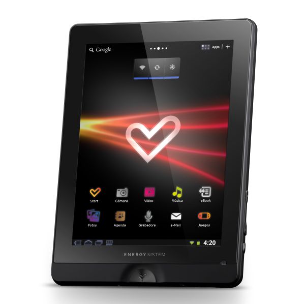 Energy Tablet i828 HD, tableta con Android Honeycomb