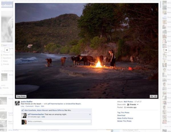 Facebook deja etiquetar las fotos durante la subida