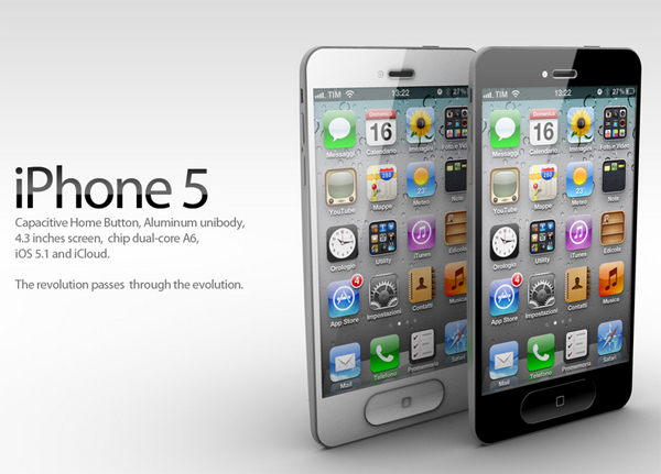 Primeras imágenes y ví­deo de un concepto de iPhone 5
