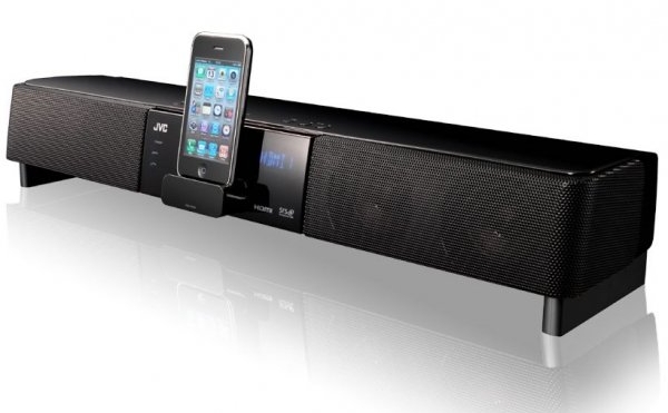 JVC TH-LB3, barra de sonido con conector para iPod o iPhone