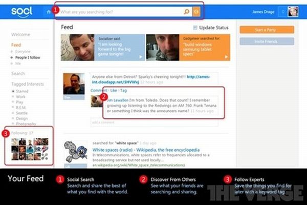 Socl, la red social que Microsoft prepara en secreto