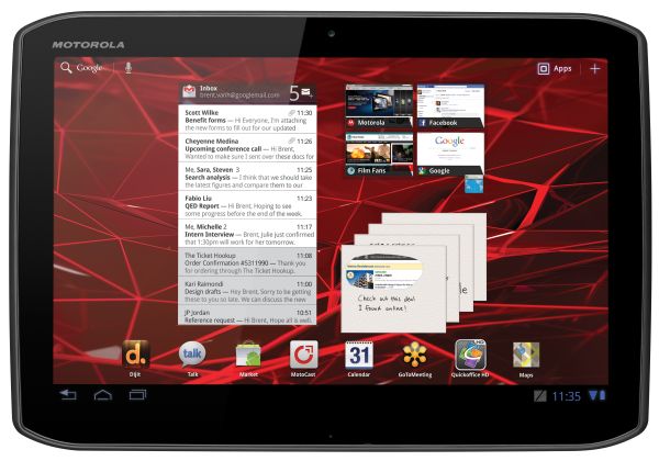 Motorola Xoom 2, tableta Android con potente procesador