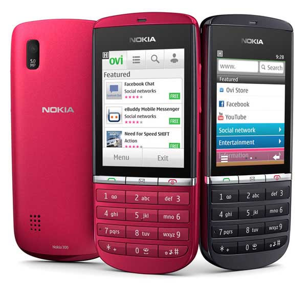 Nokia Asha 300, disponible en España por 115 euros