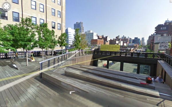 Un paseo por el parque con Google Street View 2