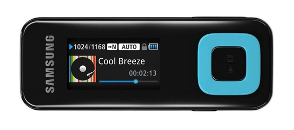 Samsung YP-F3, un reproductor MP3 con modo Fitness