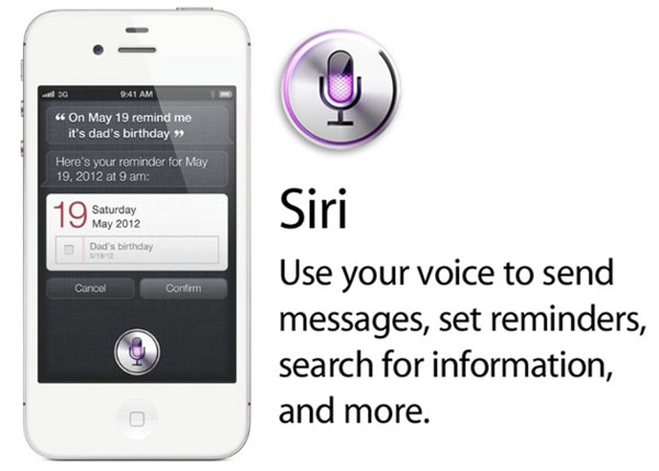 Apple podrí­a instalar Siri en el iPhone 4 1