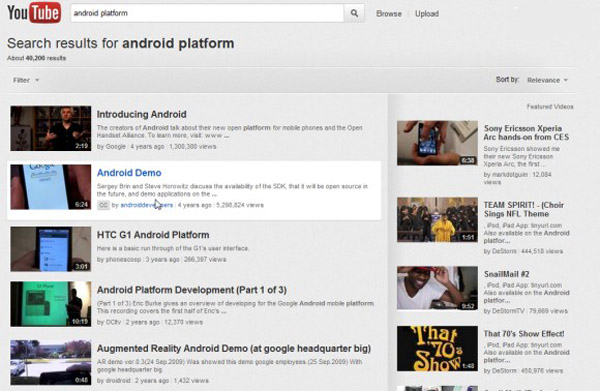 YouTube planea otro cambio en la interfaz de usuario 1