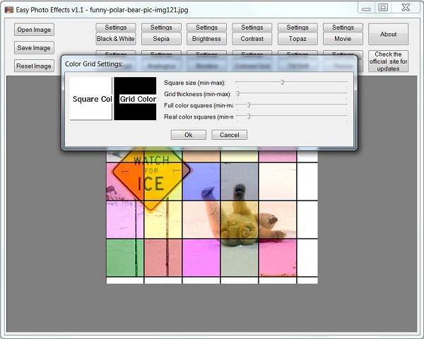 Easy Photo Effects, programa gratuito para retocar fotos 1 Easy Photo Effects