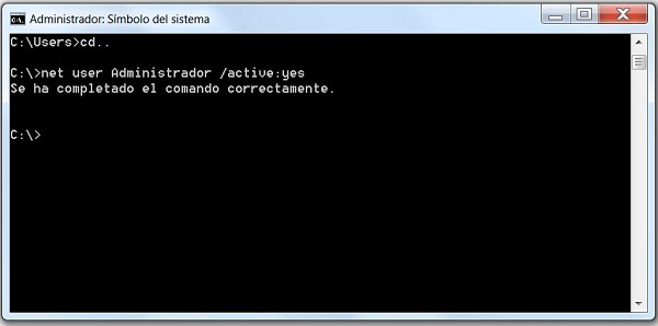 Cómo activar la cuenta de administrador en Windows 7
