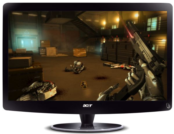 Monitor Acer HR274H, Full HD con 27 pulgadas y capacidad 3D