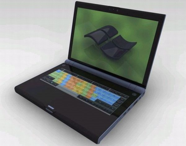 Najmtek U-Book, portátil con doble pantalla personalizable, en el CES