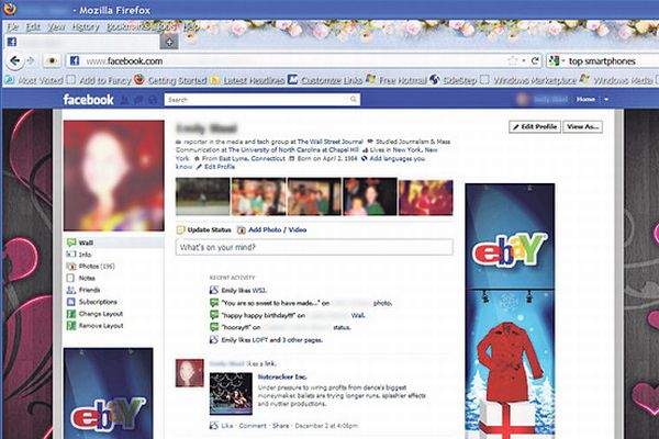 Facebook y Google, molestas con los anuncios intrusos